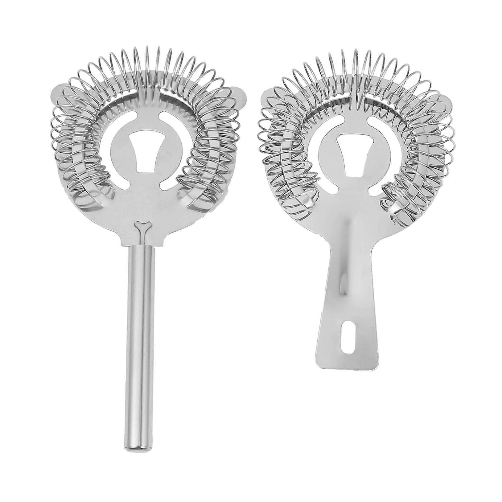 Cat Shaped Ice Strainer 2Pack Mixologists Professional Bar Cocktail Filter Easy To Use Clean