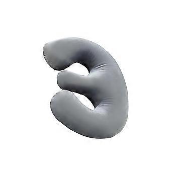 Coussin de sein Housse amovible Coussin de massage féminin SPA Coussin de poitrine gris