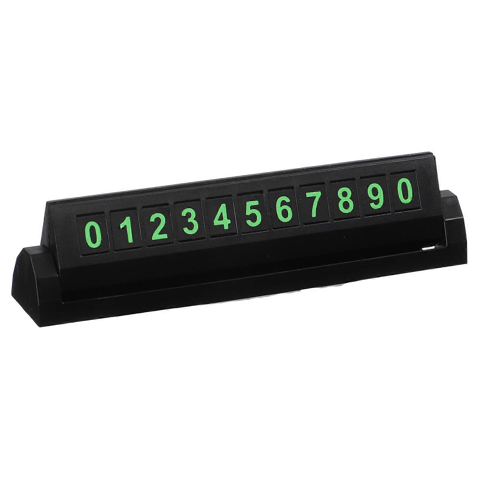 Temporary Parking Phone Car Dashboard Ornament Multi Color Hidden Design 1Pack Suitable For Drivers
