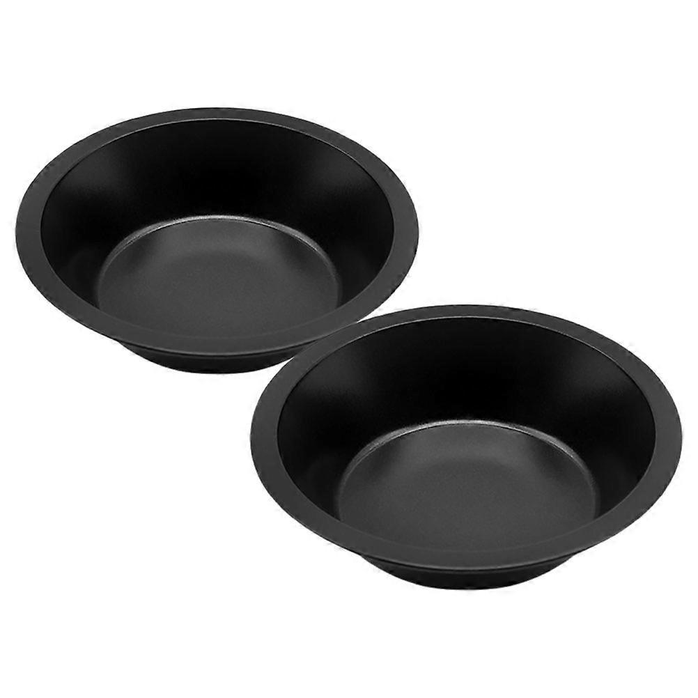 10 Pcs Mini Pie Pans Nonstick Carbon Steel Baking Tins Round Shape Ideal For Home Baking With Even Heating Feature