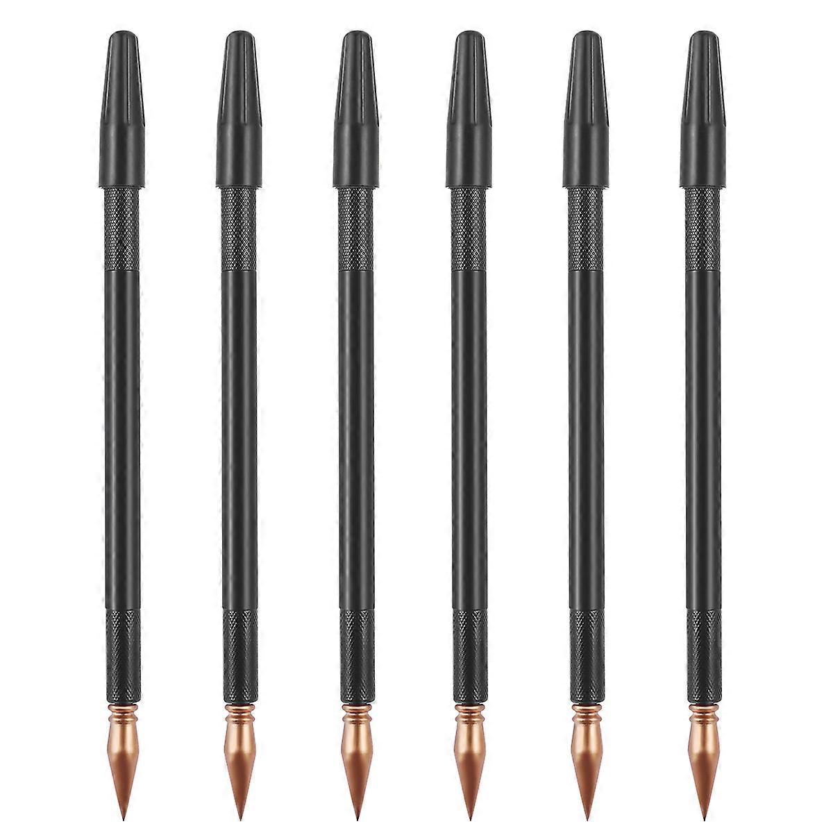 Scratch Paper Pen for Sketch Art Drawing 12Pcs Black Stylus Pens Set