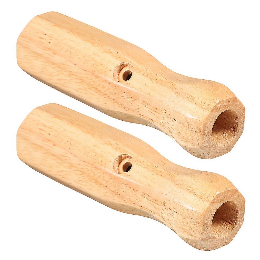 Six Pieces Wooden Foosball Table Handles for Game Replacement