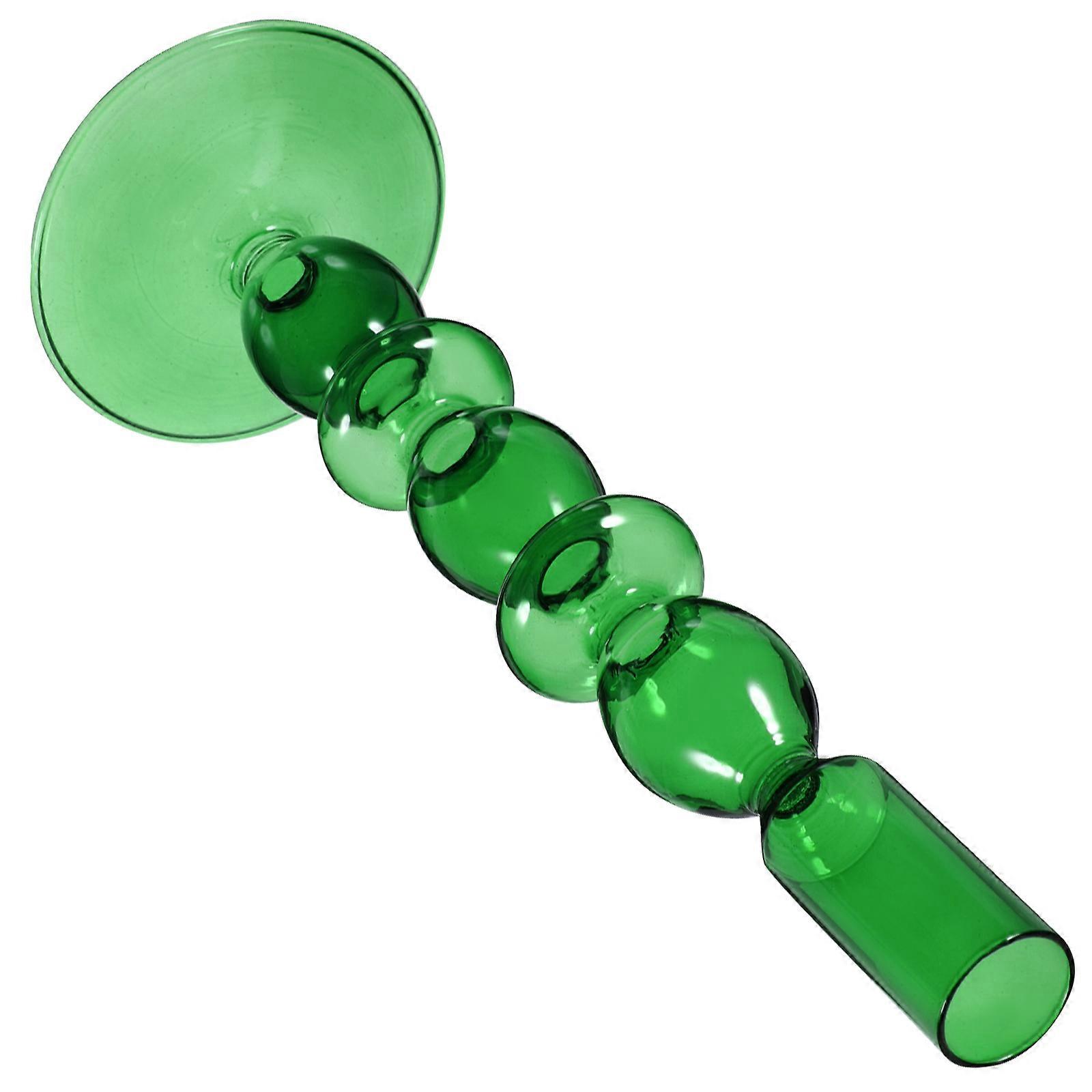 Decorative Candlestick Glass Candle Holder for Decoration 2Pcs Pack