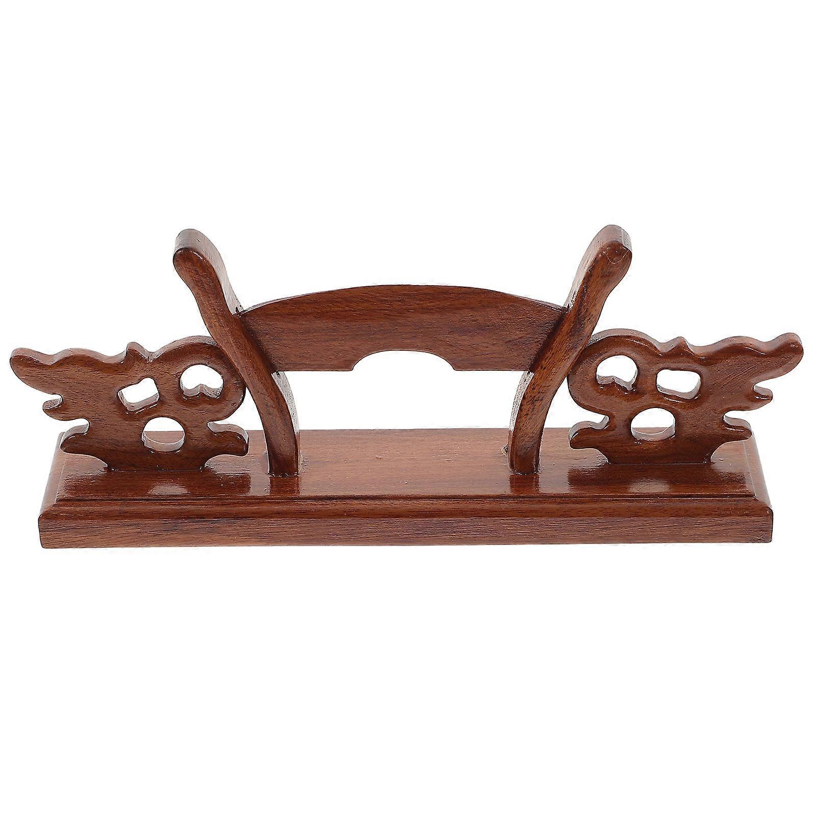 Rectangular Fan Display Rack Suitable For Various Occasions Including Bookstores And Galleries Traditional Design 2Pcs