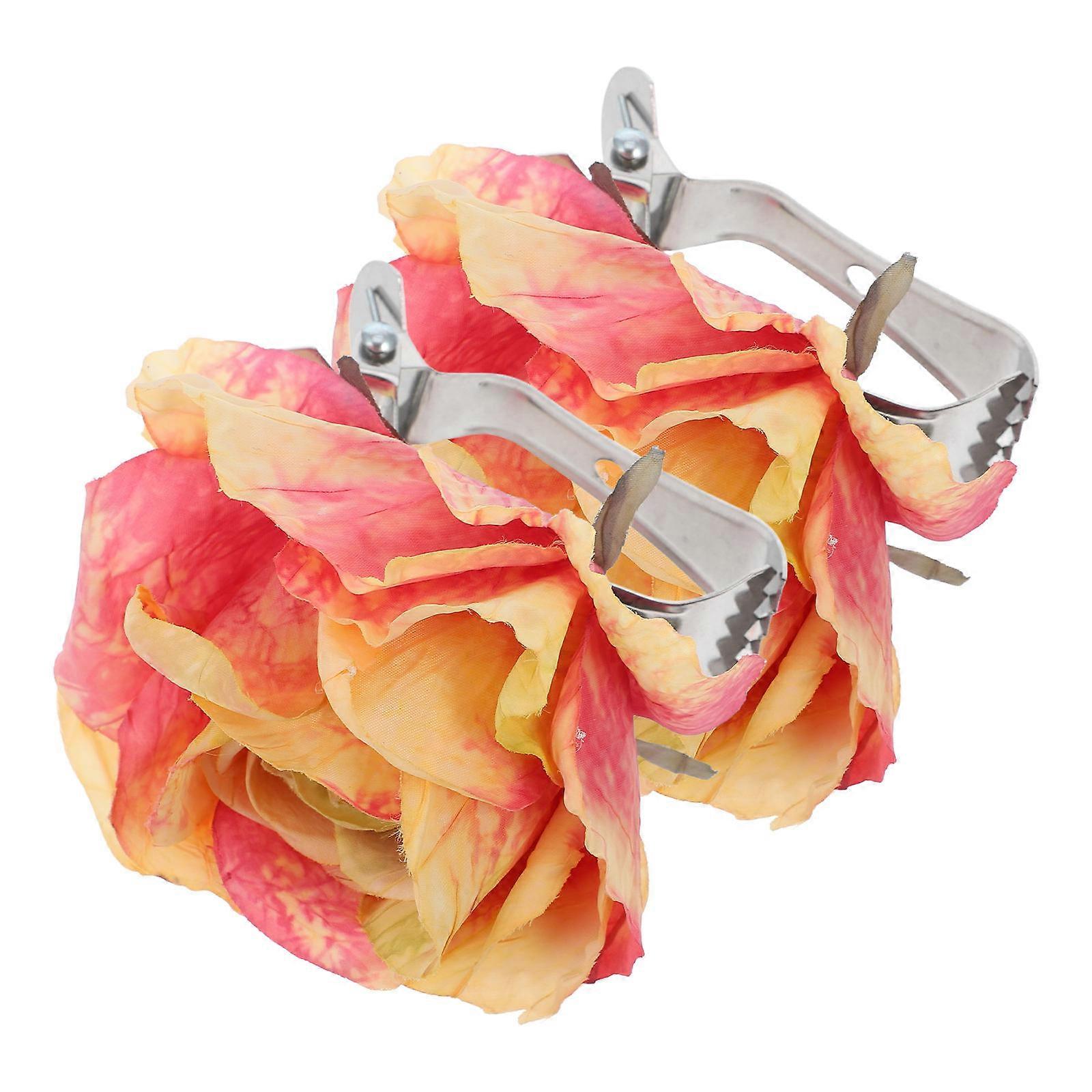 Flower Curtain Tiebacks 10Pcs Decorative Curtain Holders for Home