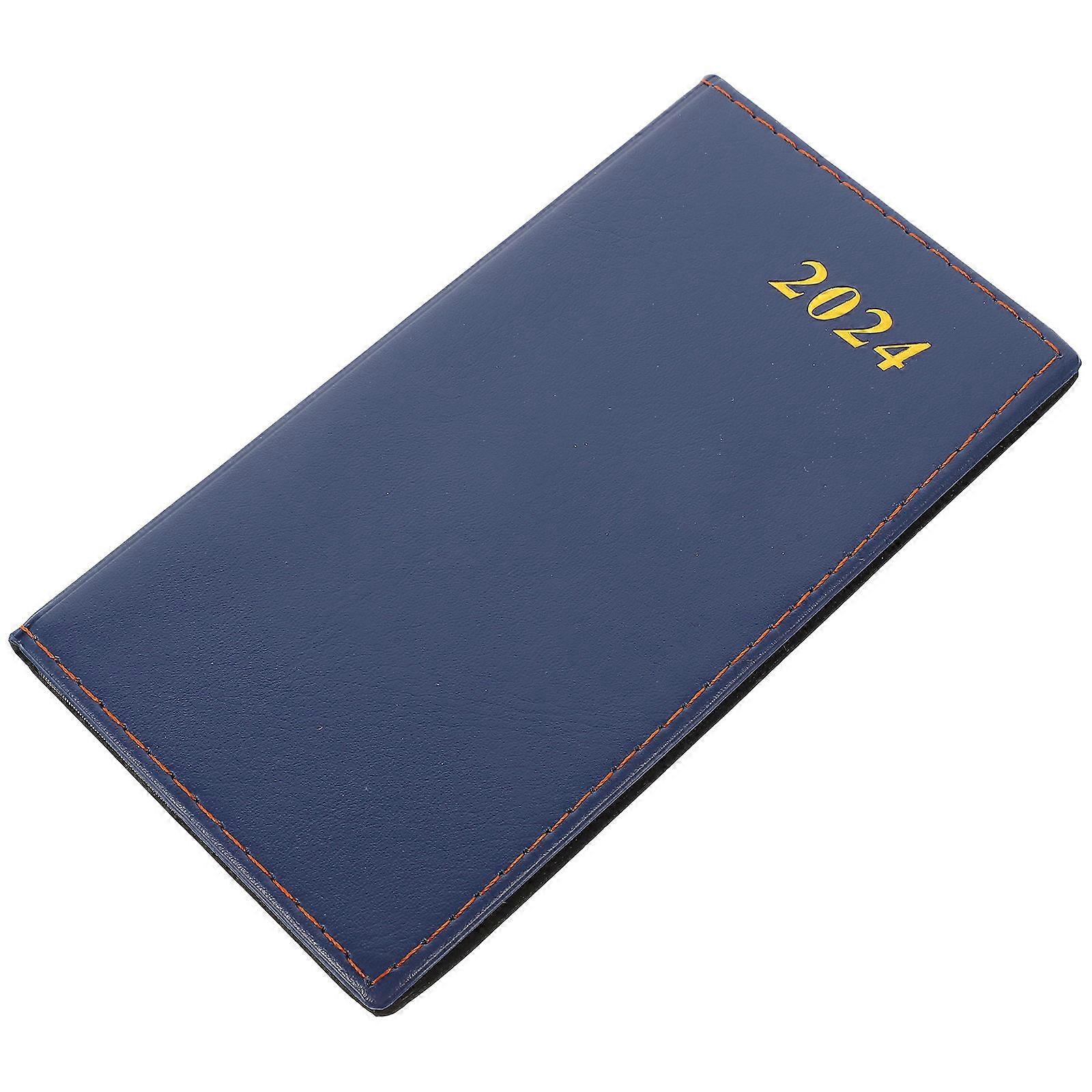 4Pcs Efficient Planner Date Planner for Writing Blue to Do List Notepad