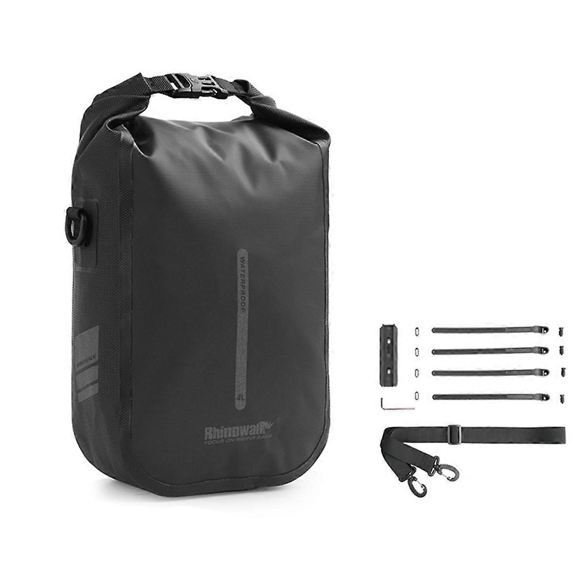 Rhinowalk Bike Front Fork Bag Waterproof Quick Release Bag 4L