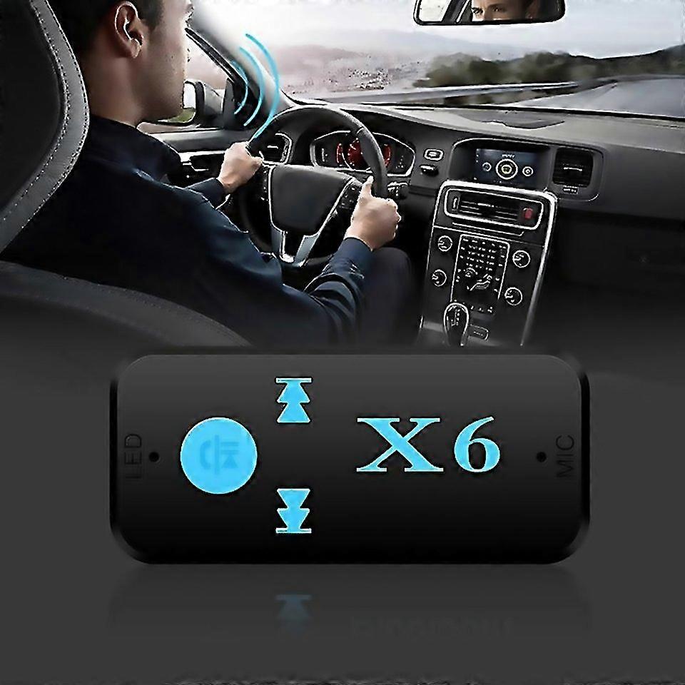 For Hqx6 Car Bluetooth V41 Audio Music Player Receiver Adapter Support Wireless Handsfree Tf Card Us