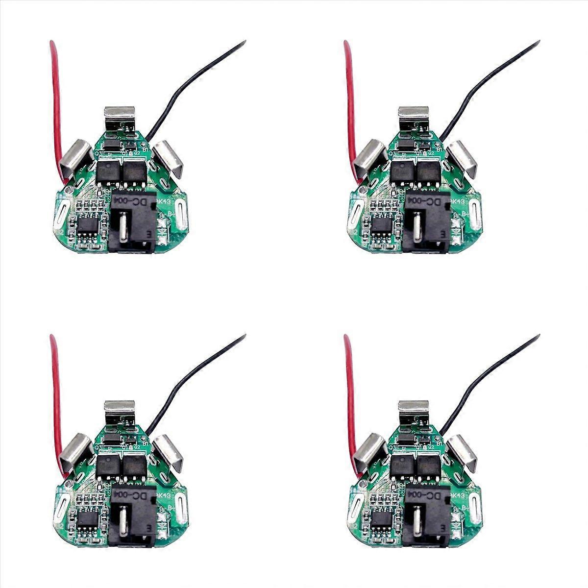 4X 3S 12V Hand Drill Lithium Battery Protection Board 1MOS Plug-in Power Tool Protection Board