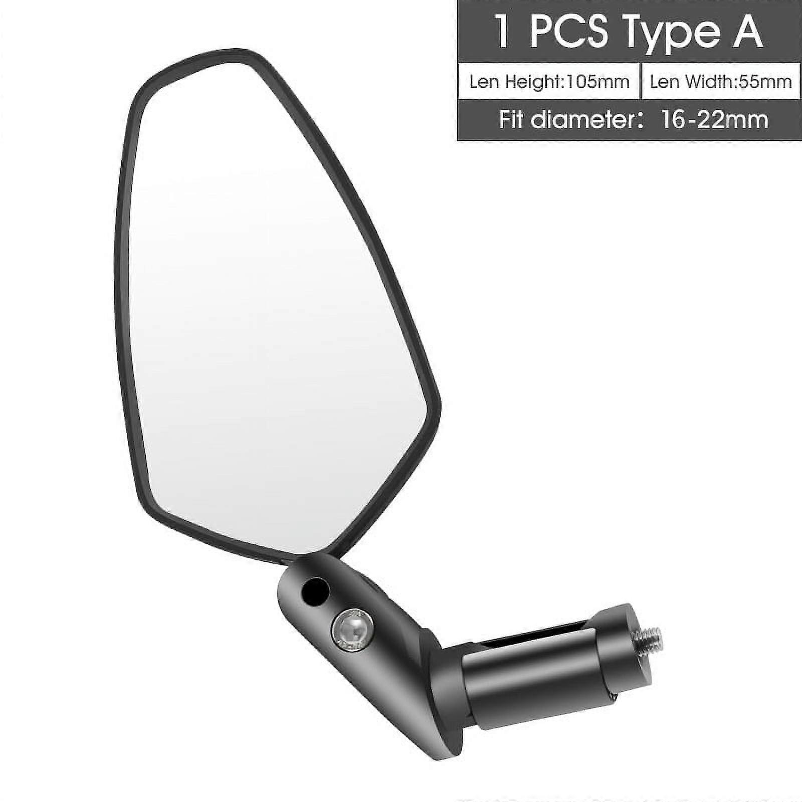 Adjustable Foldable Bicycle Mirror High Definition Large Viewing Angle Mountain Bike Rear View Mirror