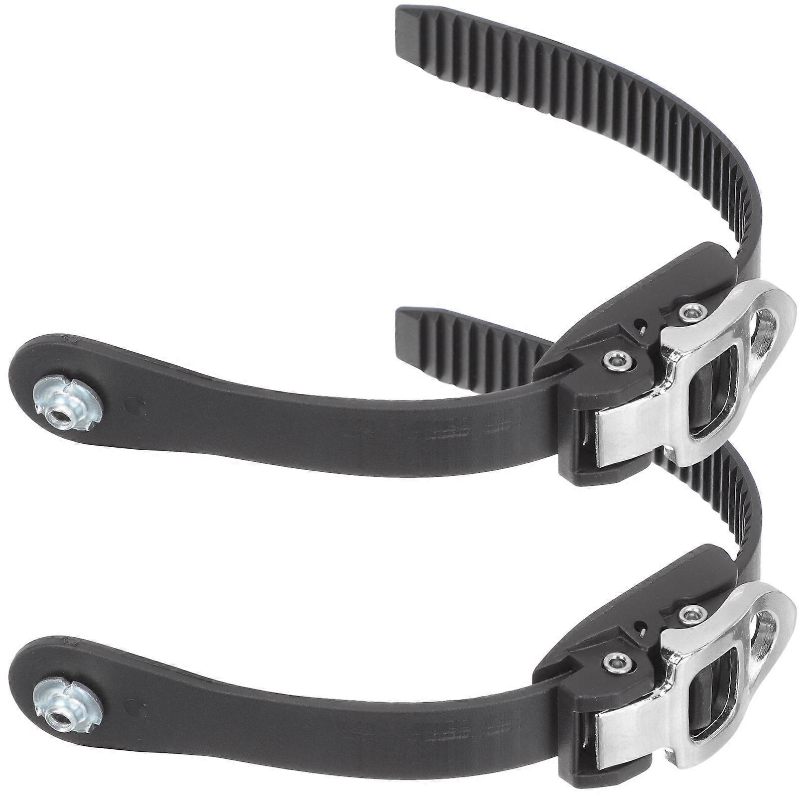 Skating Shoes Strap 20 Pcs Replacement Strap for Roller Skates Fixing to Suitable Length Black