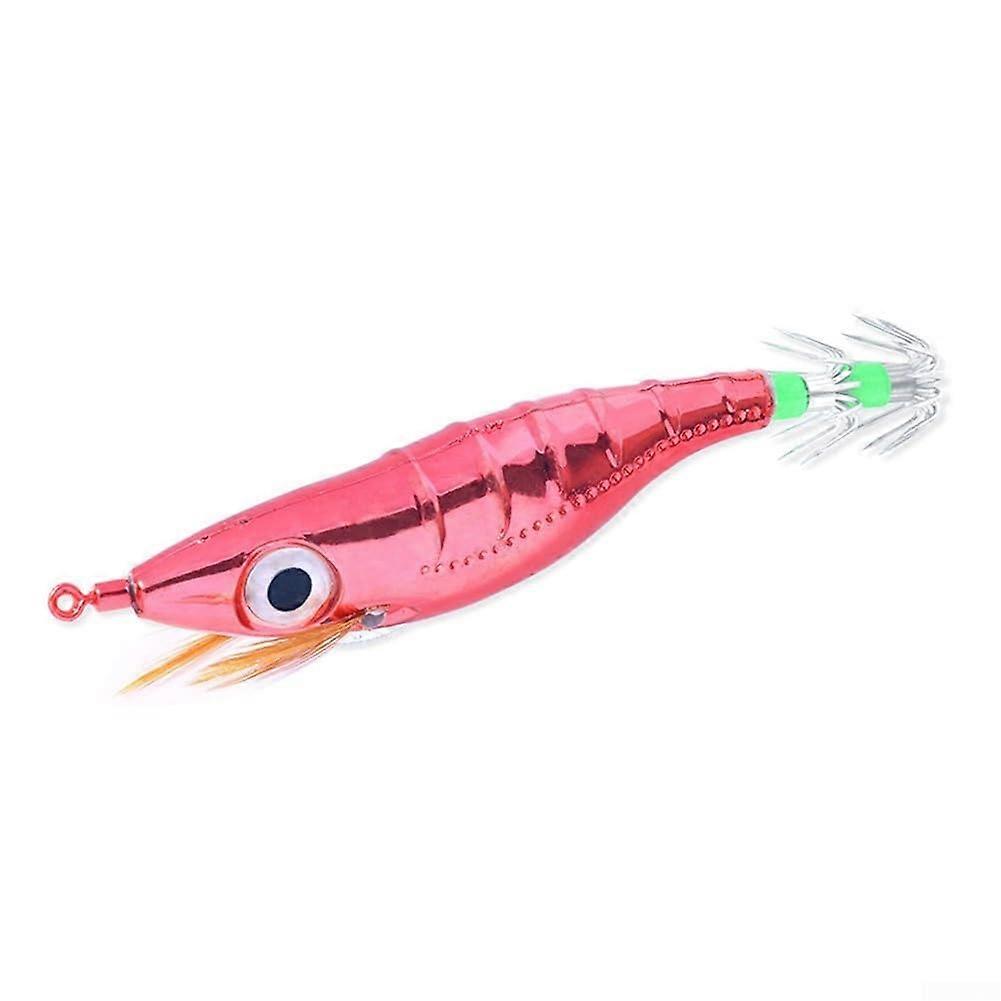 10cm Fishing Bait With Unique Shrimp Design And Red Color Robust Hook Angling Lure