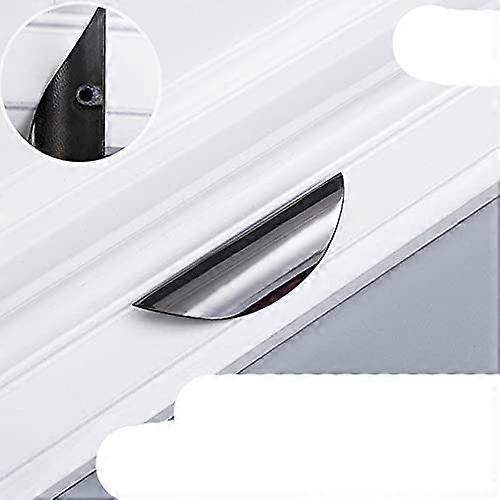 Modern Paperback Invisible Handle Cabinet Wardrobe Wine Cabinet Concealed Small Handle Home Decoration 04, Minimalist Design