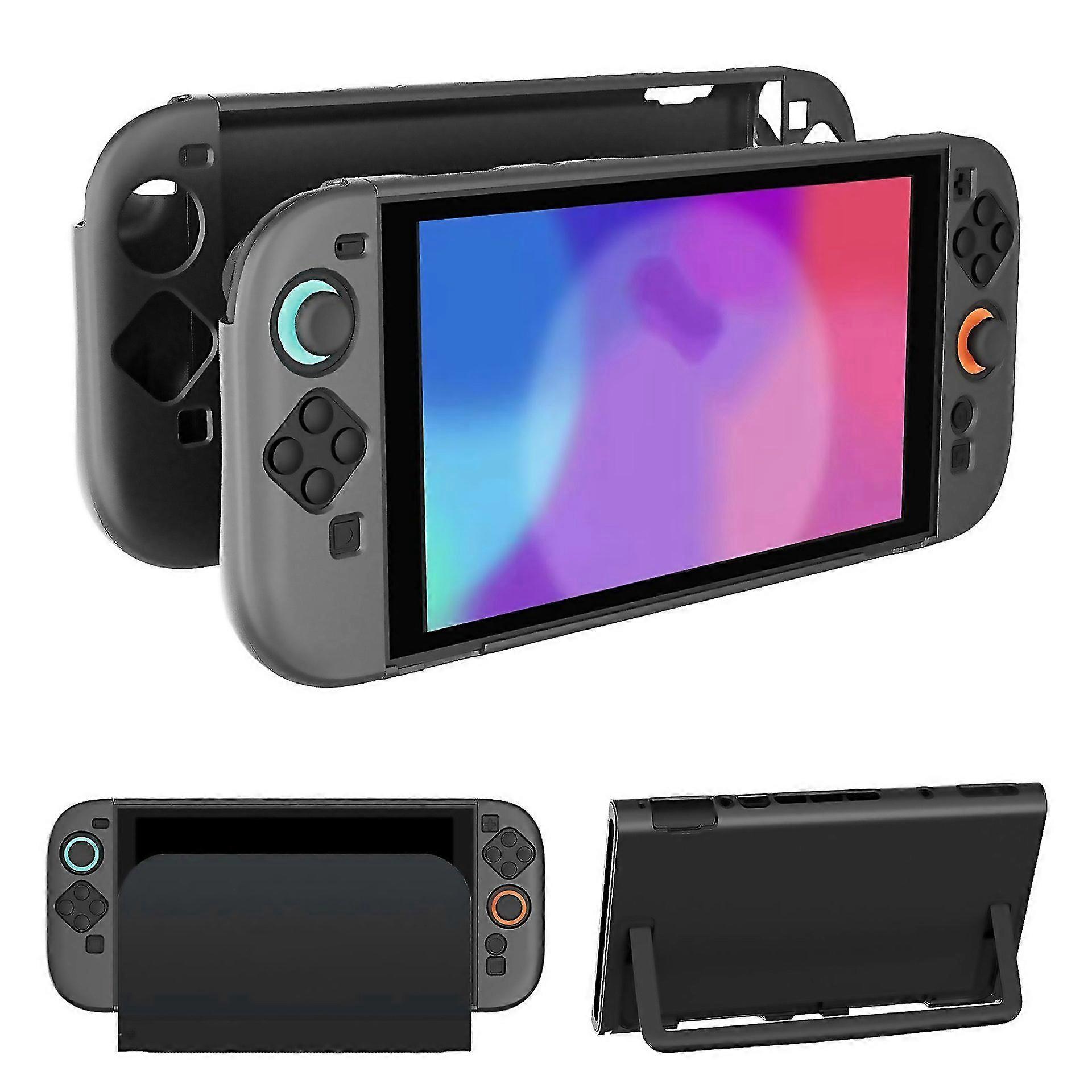 For Nintendo Switch 2 Joycon Split Design Shell Plastic Protective Case With Kickstand Access