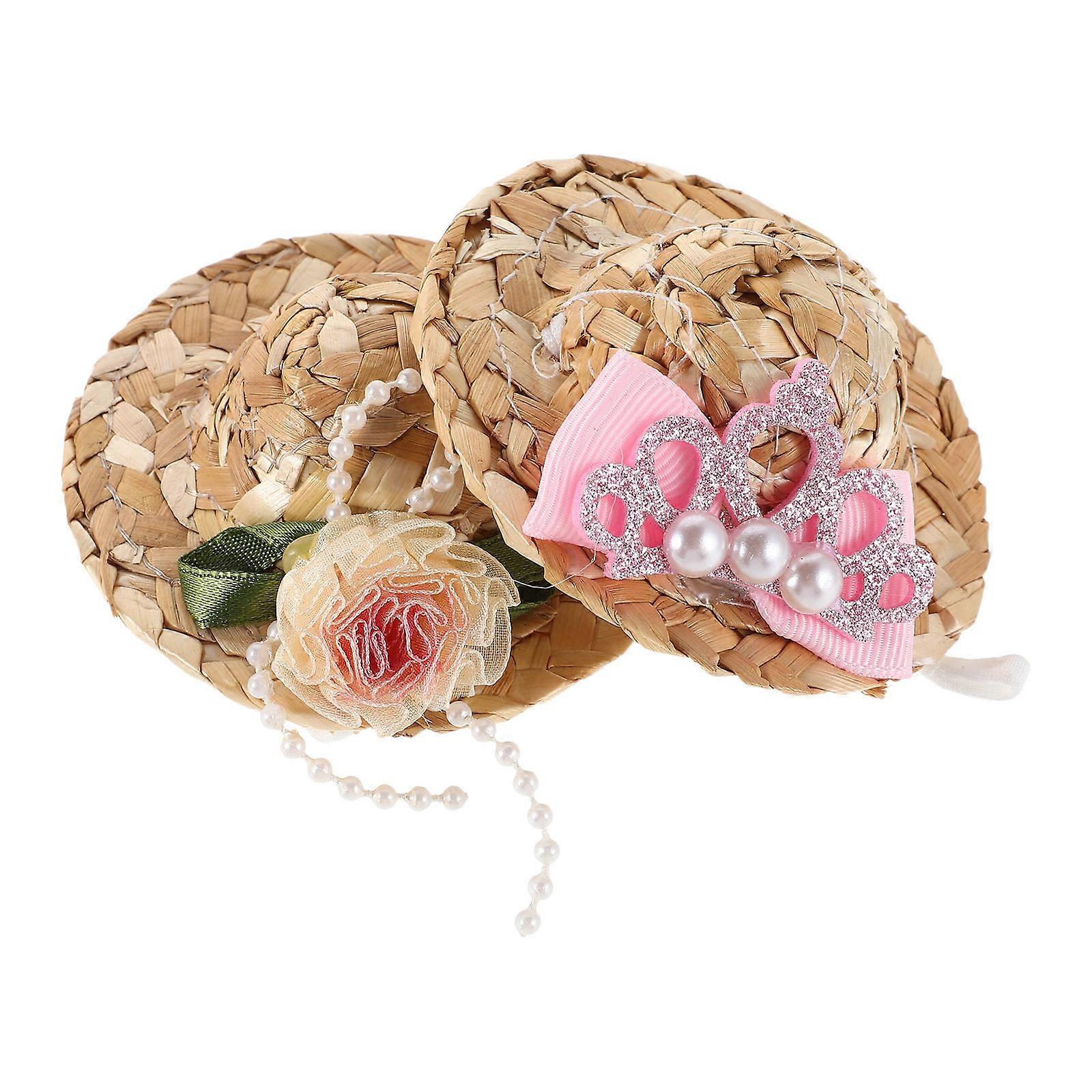 6Pcs Mini Hats for Cosplay and Sun Protection