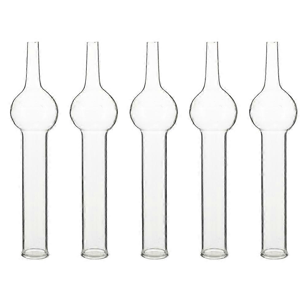 Drying Tubes Single Ball Drying Tubes Glass Laboratory Supplies 5Pcs