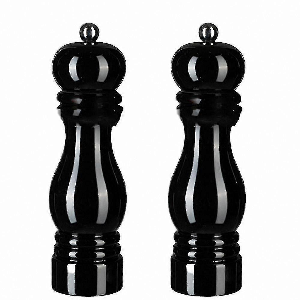 Adjustable Coarseness Spice Grinder Set, Manual Salt and Pepper Mills, Refillable Kitchen Tool for Seasoning Enthusiasts