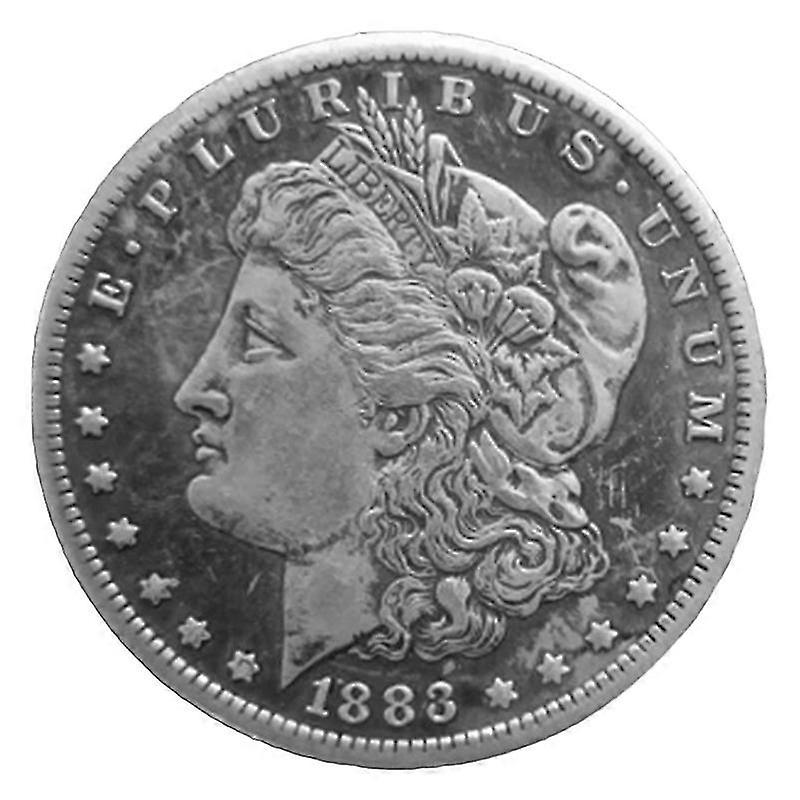 1883 مقتنيات معدنية تذكارية قديمة مورغان ليبرتي بقيمة دولار واحد