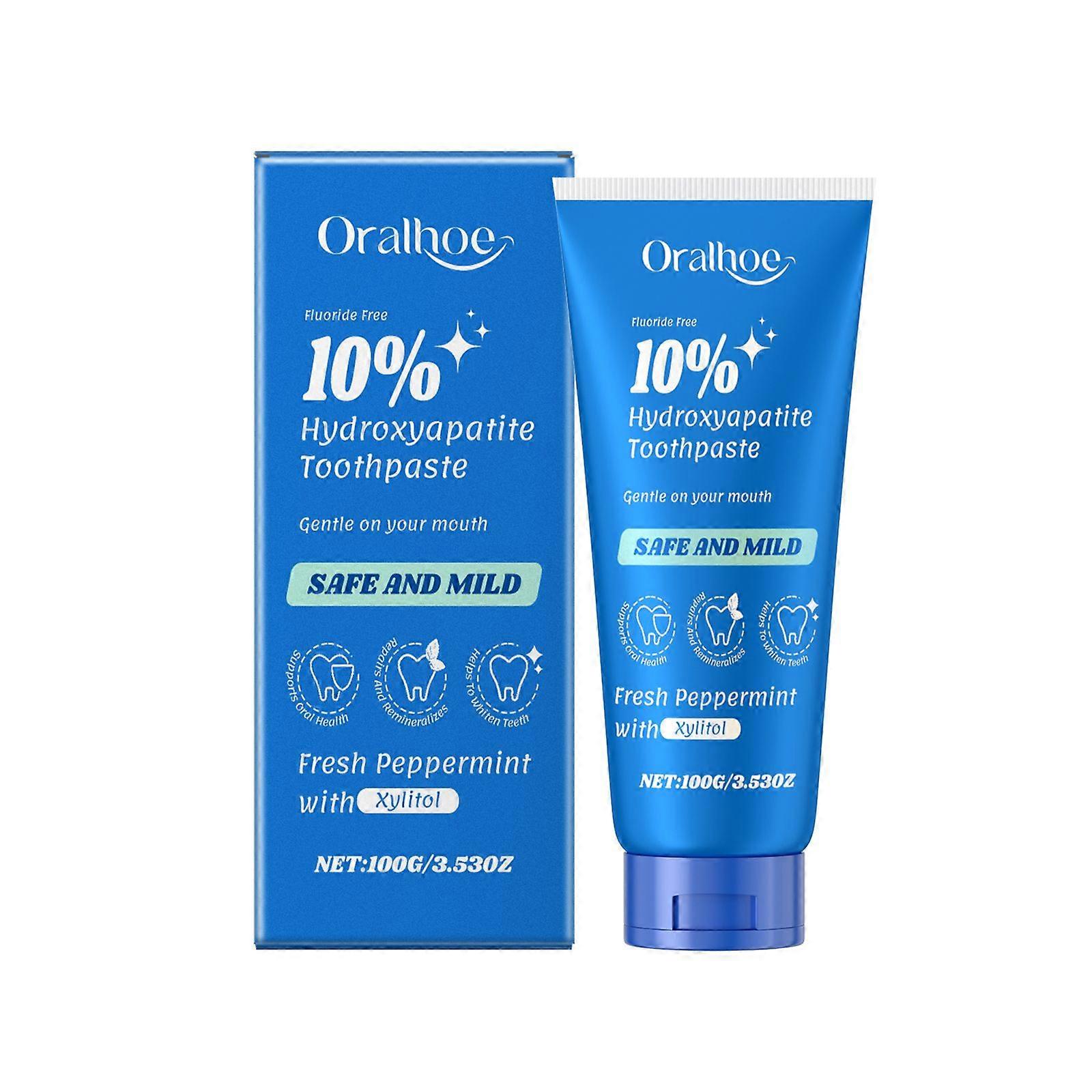 Mint Toothpaste Contains Hydroxyapatite And Sodium Lauryl Sulfate