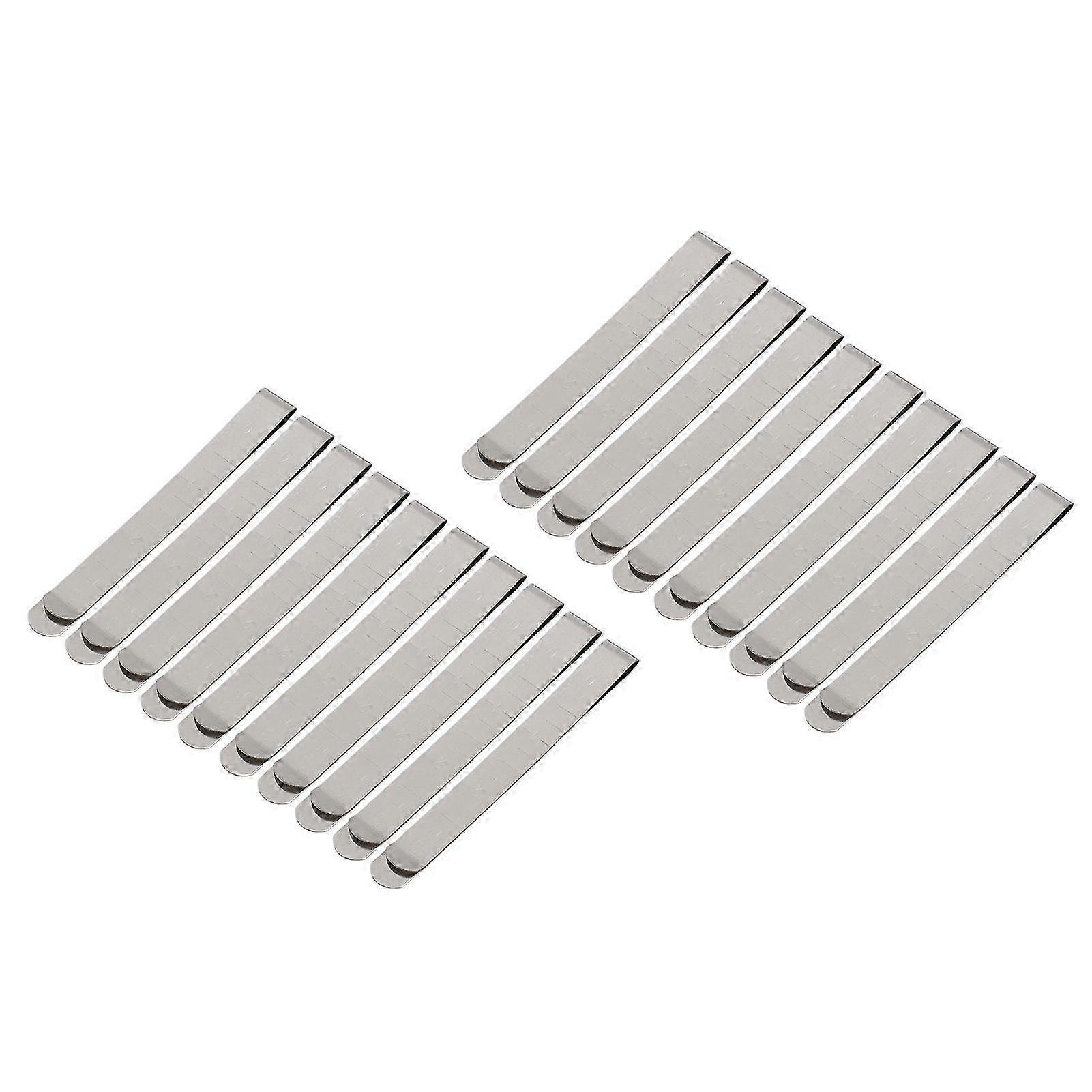 ファブリッククリップ20pcs 3インチ裾マーカー定規、縫製およびキルティング用品用