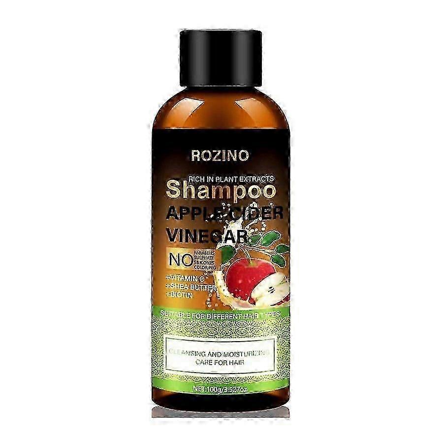 Apple Cider Vinegar Shampoo - Restores Shine & Reduces Itchy Scalp, Dandruff & Frizz - Nourishing and Clarifying Shampoo for All Hair Types - Sulfate