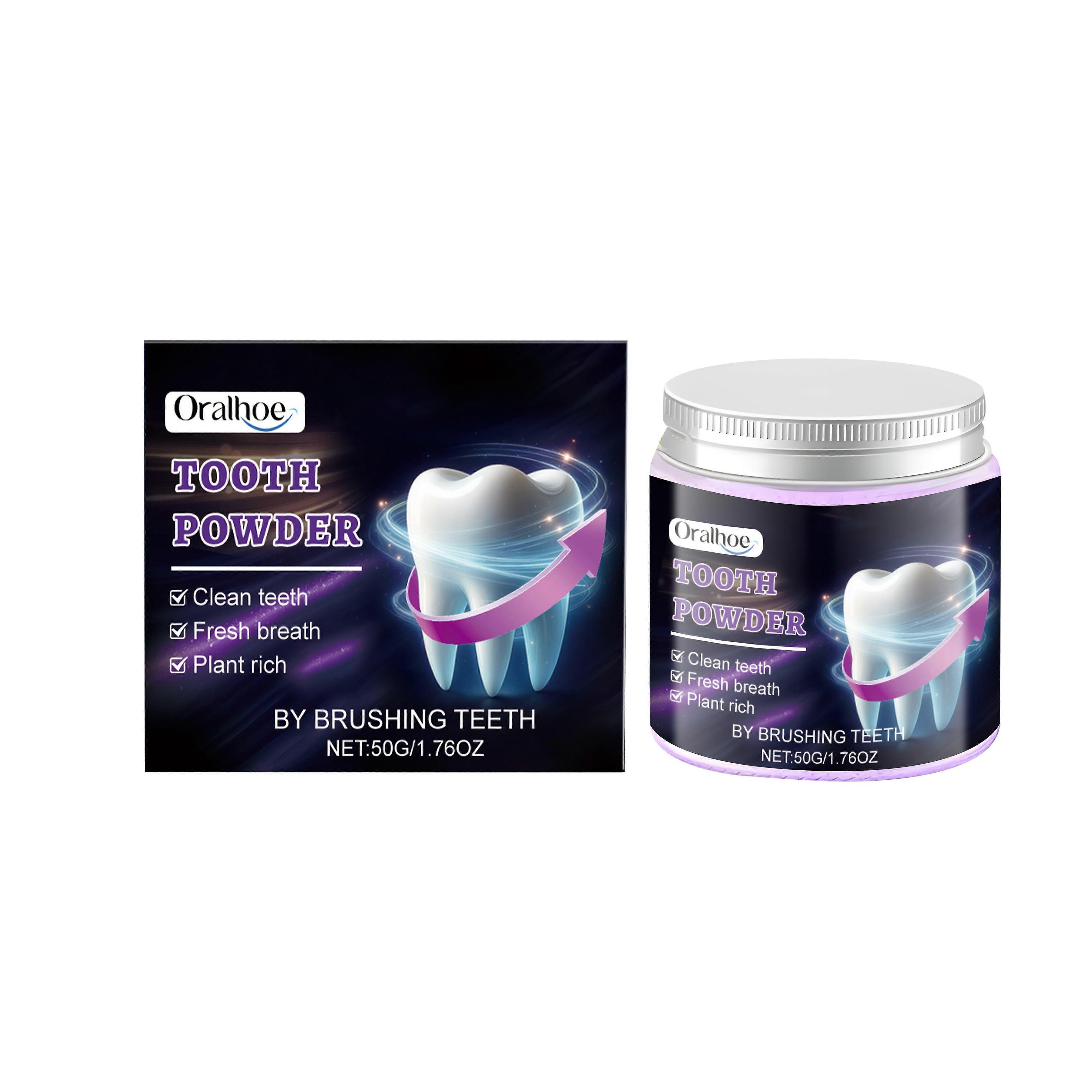 Oralhoe Purple Tooth Powder