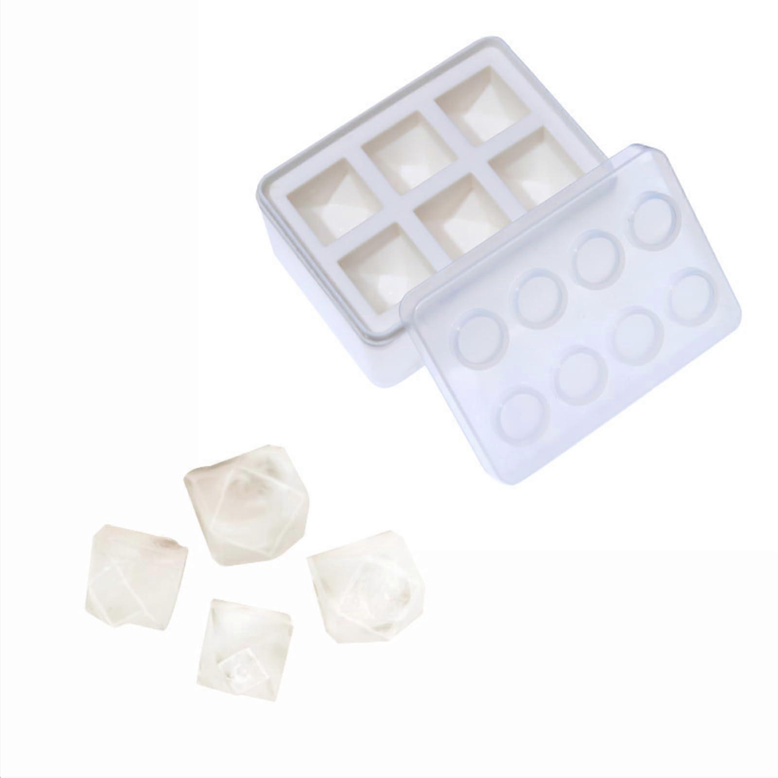 Silicone Ice Cube Tray Molds with Cartoon Shapes for Drinks, Flexible Maker for Beverages Ref: 3576
