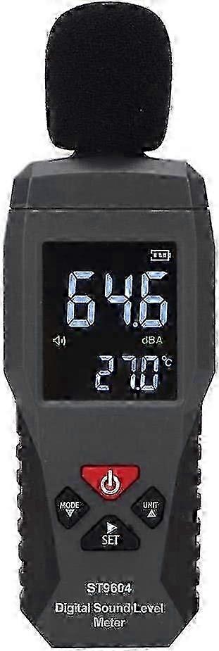 Digital sound level meter, measuring range 30-130dB