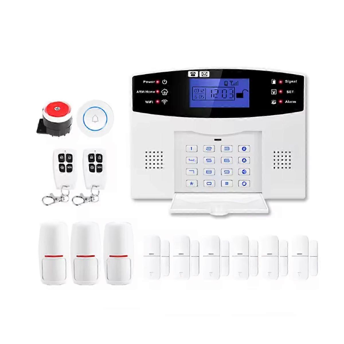 Tuya Smart 4G+Wifi Home Security Alarm System Smart Life App