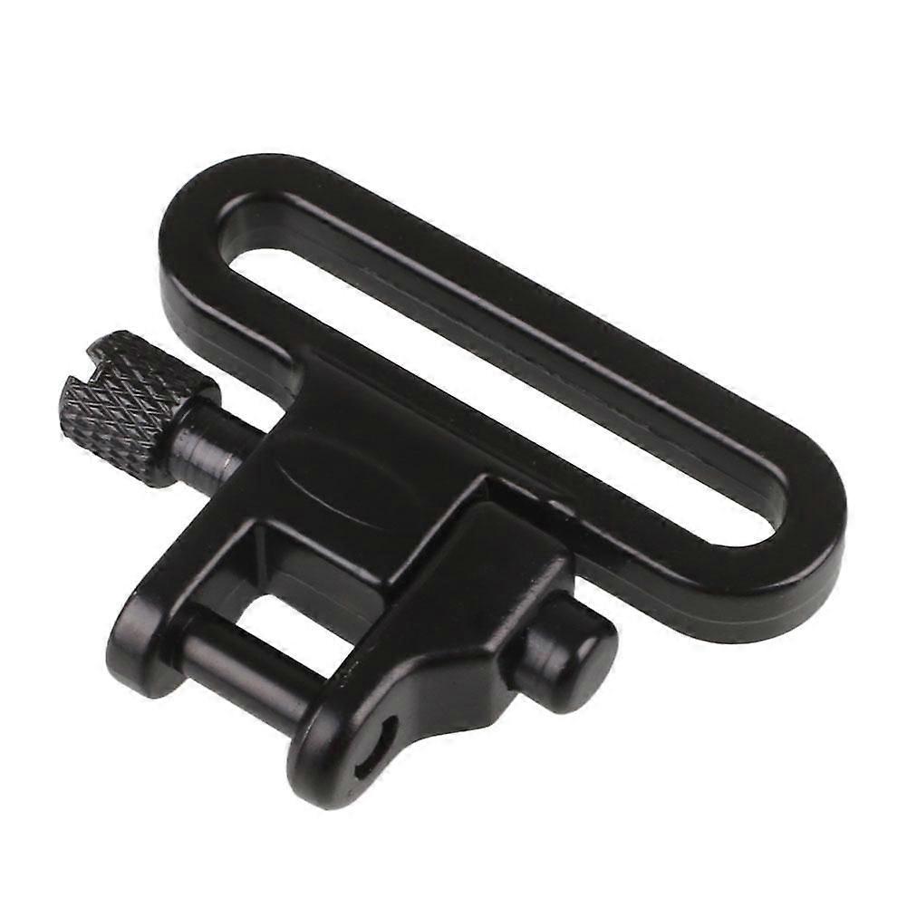 Sling Swivel Heavy Duty Sling Loop Quick Detach Release Sling Mount Sling Mount Rifle Swivels Mount Push Button Qd Base & Sling1pcs-black