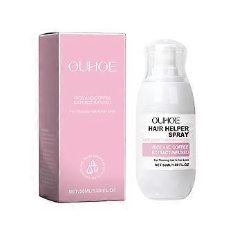 OUHOE Hair Spray nourishes hair follicles, protects hair, nourishes scalp, moisturizes, and smooths 