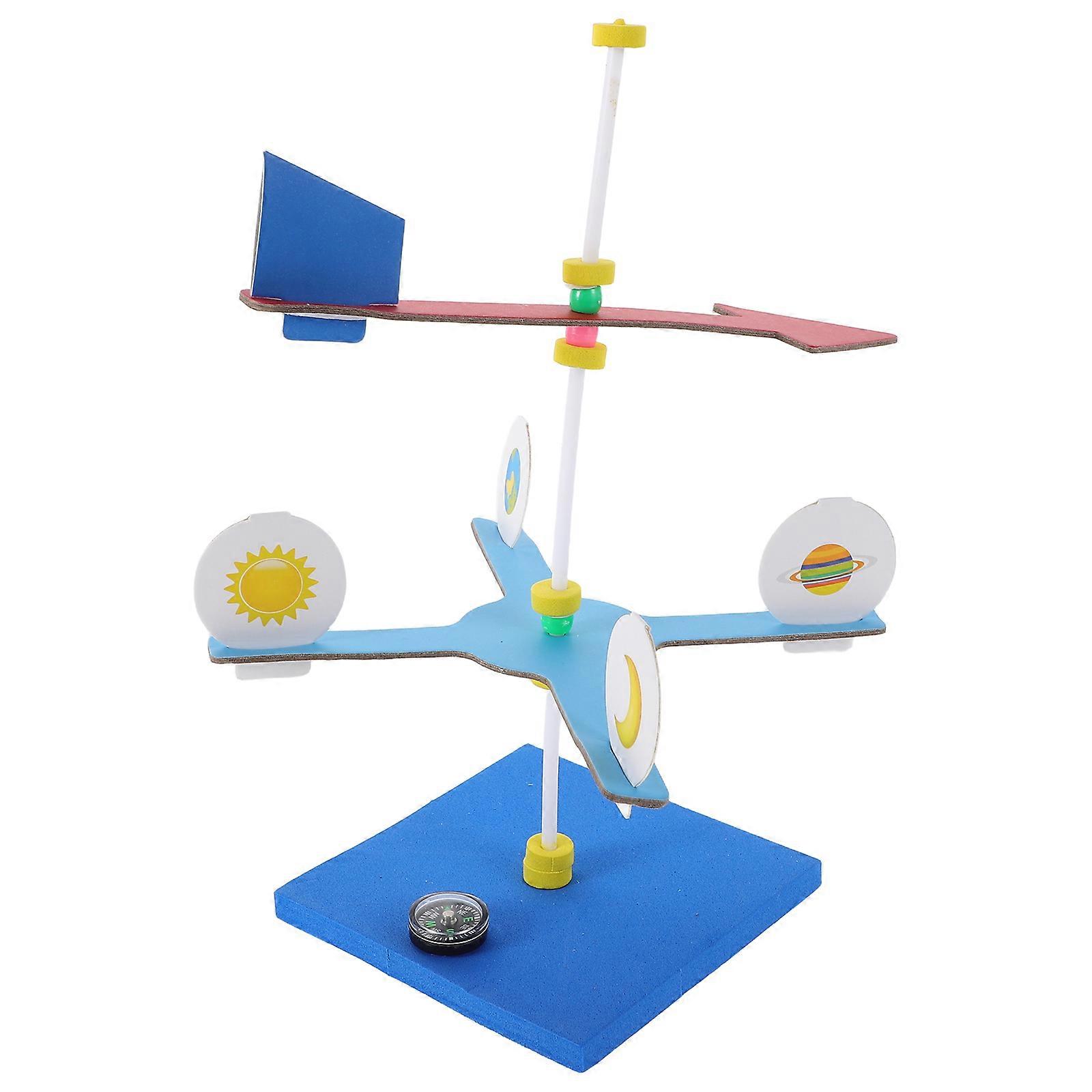 Educational Wind Vane Science Experiment for Kids 1Set Toy