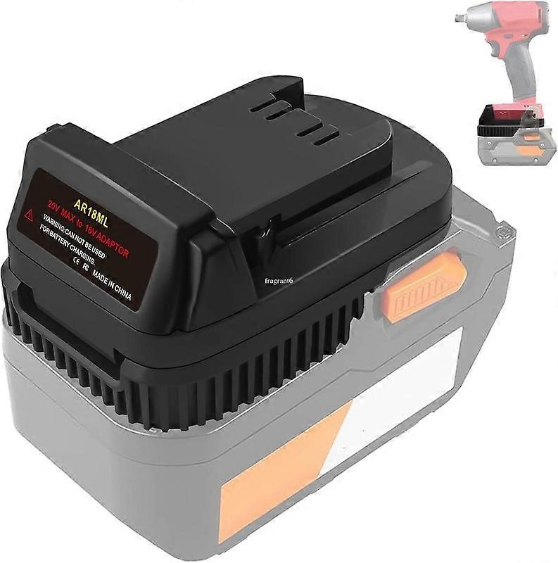 Battery Adapter for Ridgid for AEG 18V Li-ion to for Milwaukee 18V Power Tool