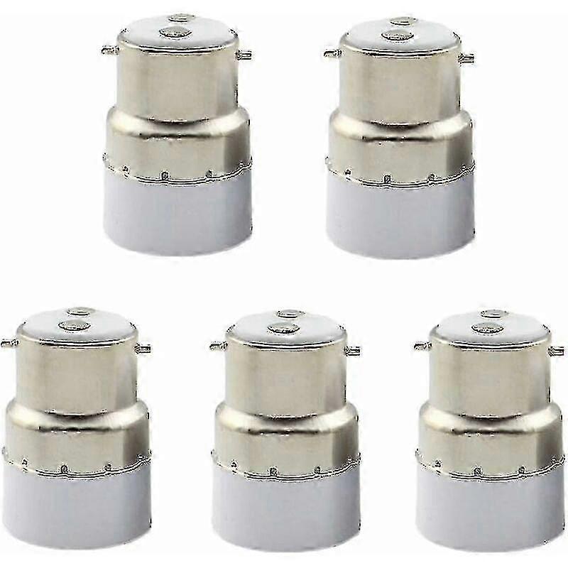 B22 Bayonet To E14 Edison Screw Bulb Socket Converter