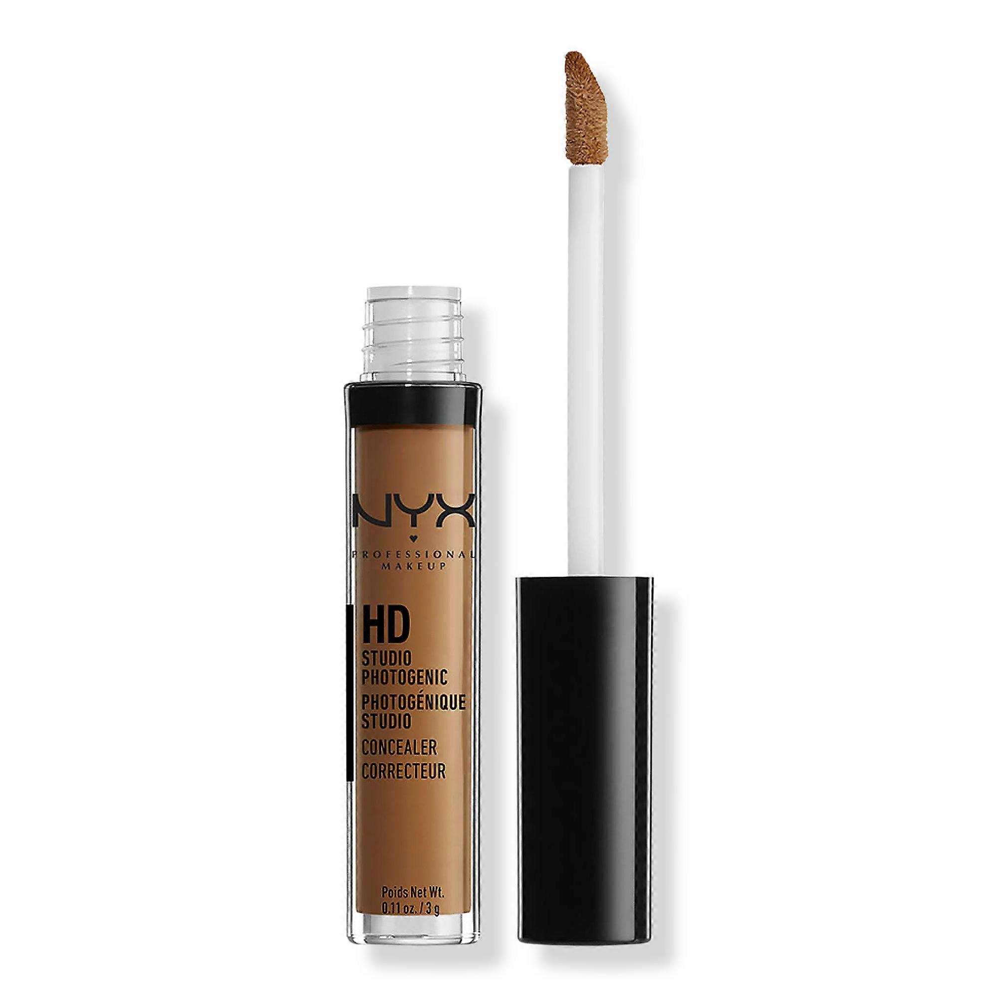 Nyx Professional Makeup Hd Concealer Wand Medium Coverage Under Eye Concealer, Cocoa, 0.11 Oz