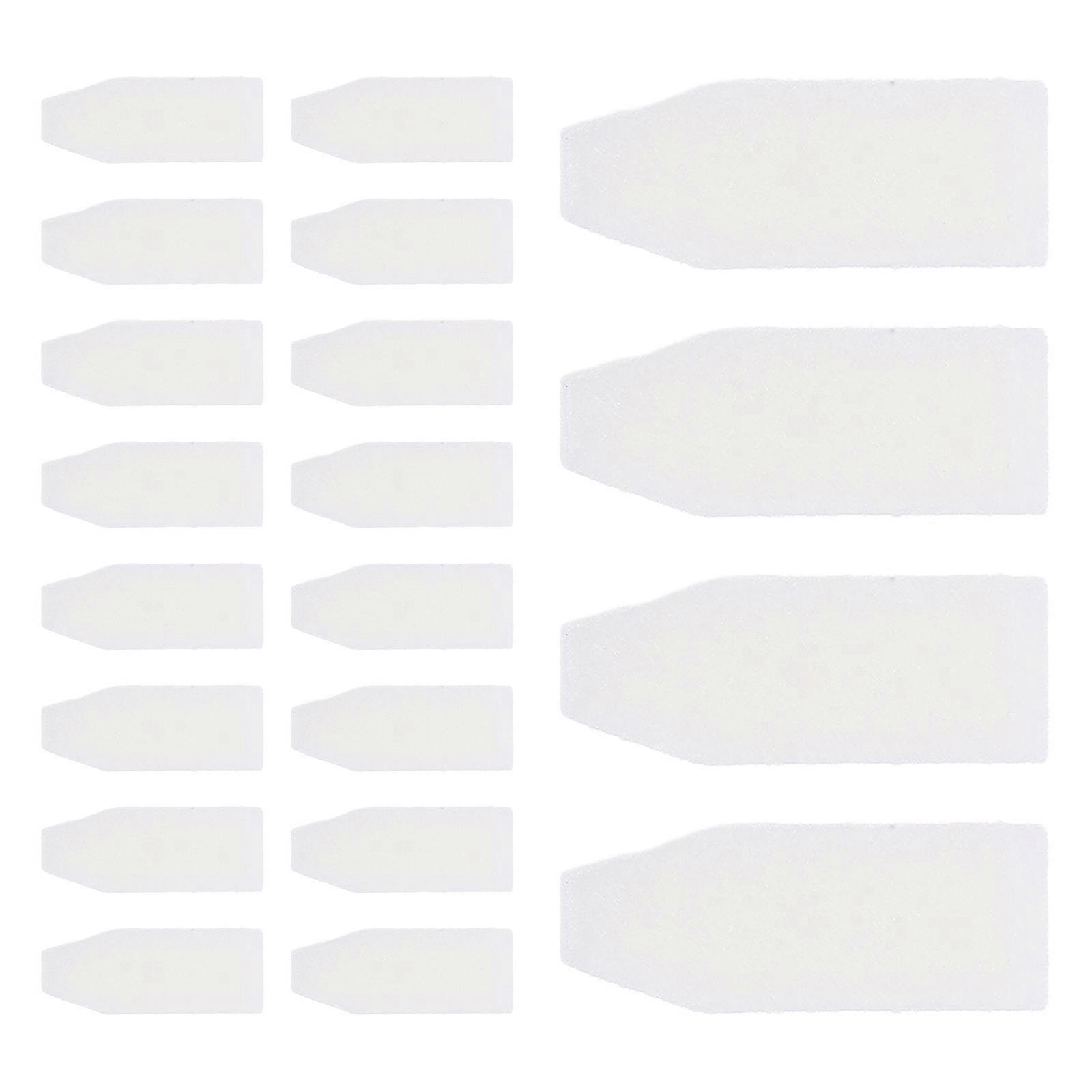 Replacement Nib Tips For Paint Markers 20Pcs White Ideal For Professional Use Designed For Drawing