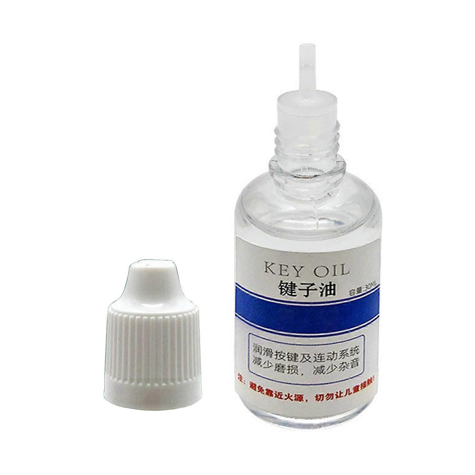 כלי פליז שסתומי בוכנה שמן סיכה כלי נגינה טיפול חומרי סיכה שמן מפתח 30 מ"ל שסתומי סקסופון שמן מפתח צבעוני