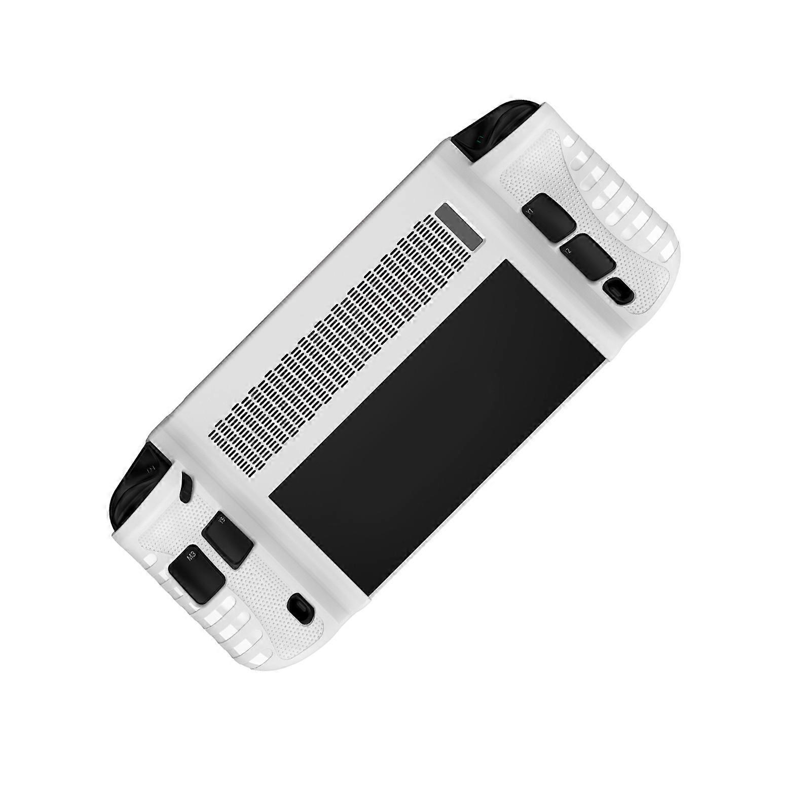 Gamepad Skin Flexible Housing for GO Protective Back Cover Case Game Console Scratchproof Shell with Kickstand  White