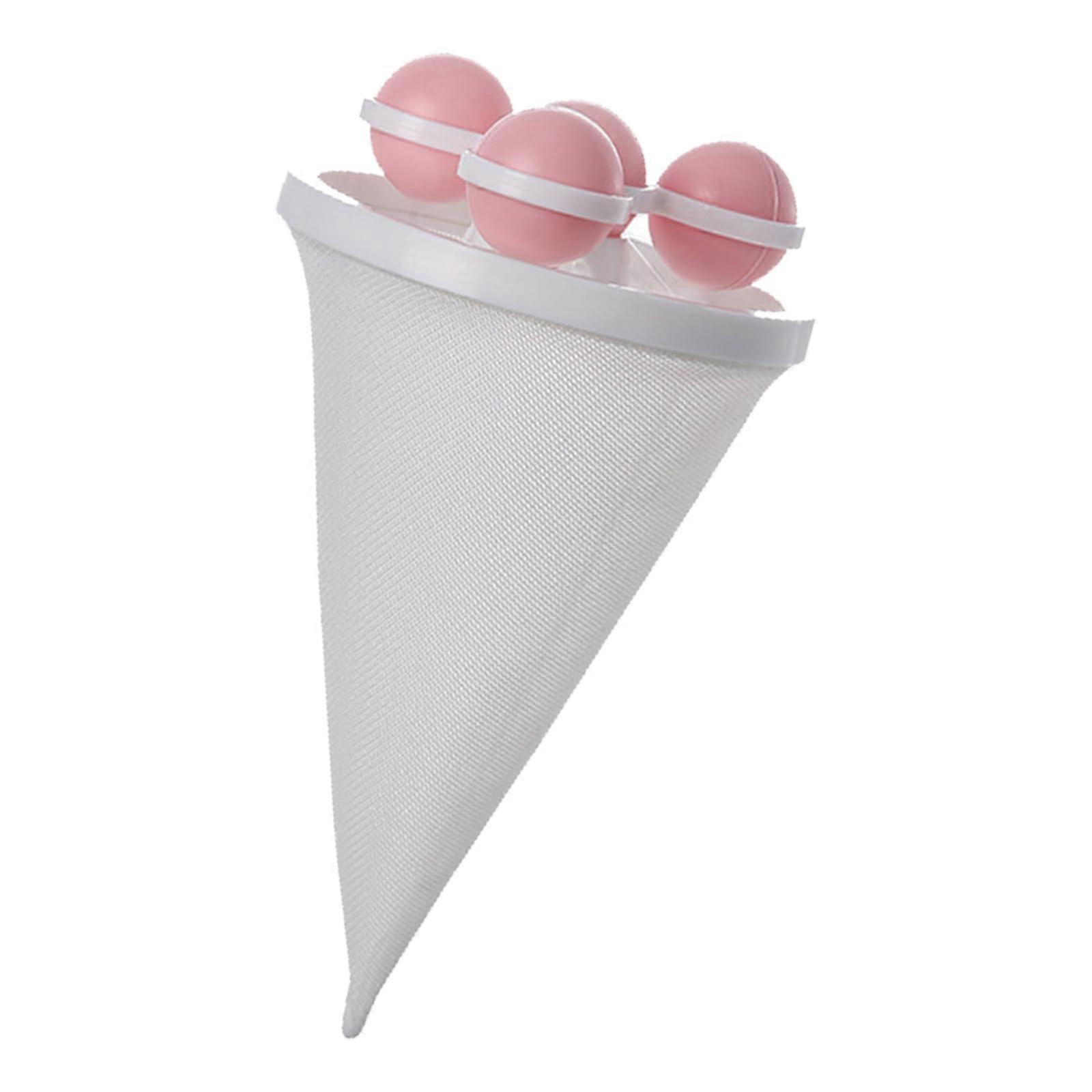 Washing Machine Lint Collector Universal Nylon Net Bag Reusable Pet Hair Catcher With Floating Filter