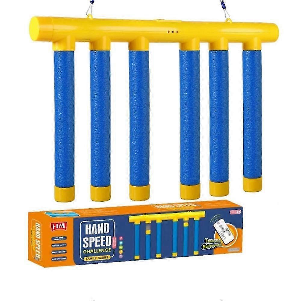 Reflex Challenge Game, Falling Sticks Game, Hand Eye Coordination Training