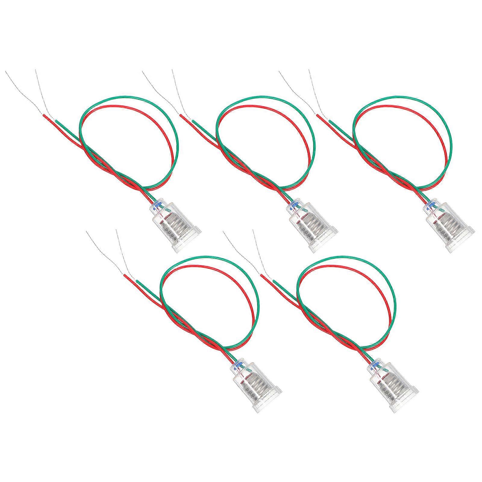 Lamp Replacement Base Brass Light Holder 20Pcs with Wire Attached