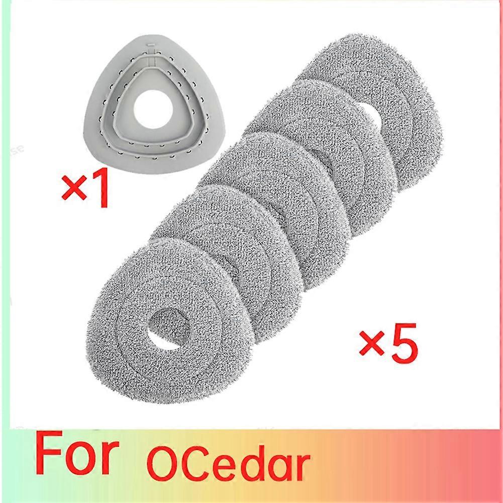 Mop Heads Replacement for Ocedar, Microfiber Mop Refills Compatible with Ocedar EasyWring 1 Tank and O Cedar Rinseclean
