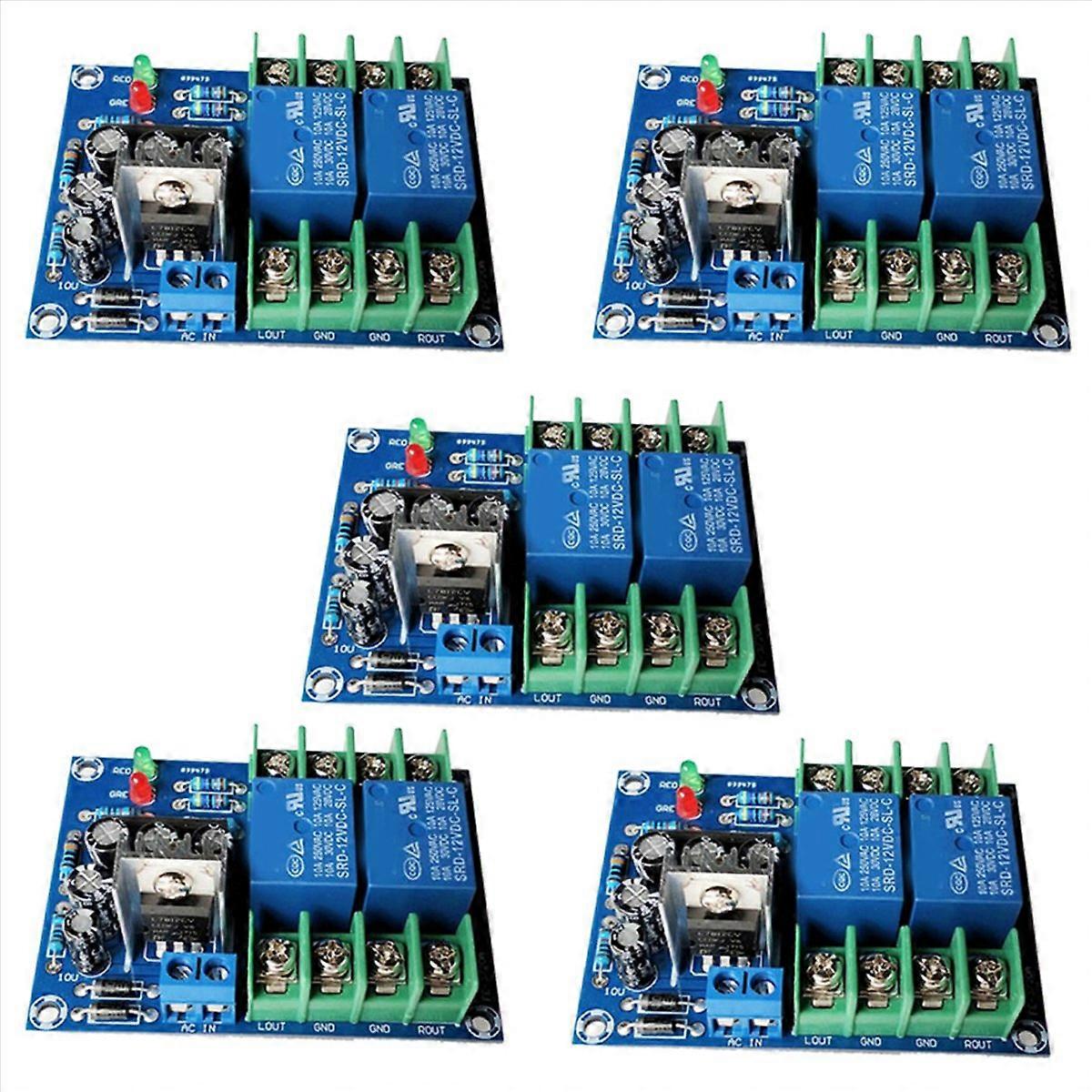 5X Dual Channel Speaker Protection Circuit Board High-Power Audio Amplifier Speaker Protector