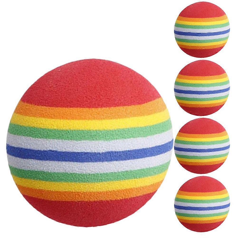 5Pcs Elastic Cat Balls Ideal For Claw Sharpening And Exercise At Home Or As A Gift