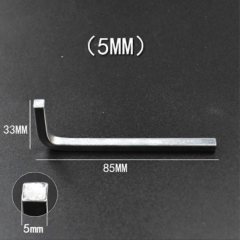 L Shape Square Head Wrench Square Key 4 Point Wrench Screwdriver Set 3-10mm