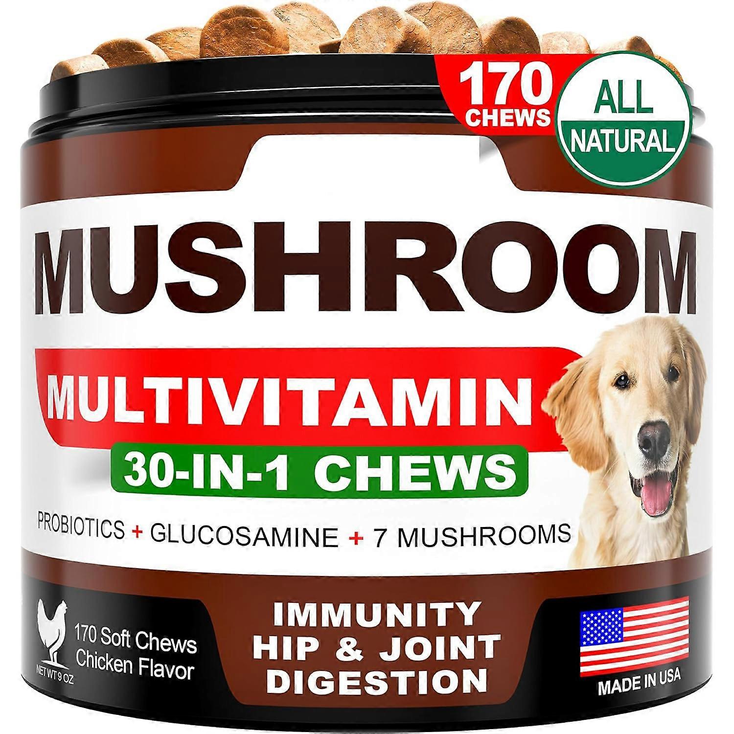 Dog Mushroom Soft Granules (170 tablets/bottle)