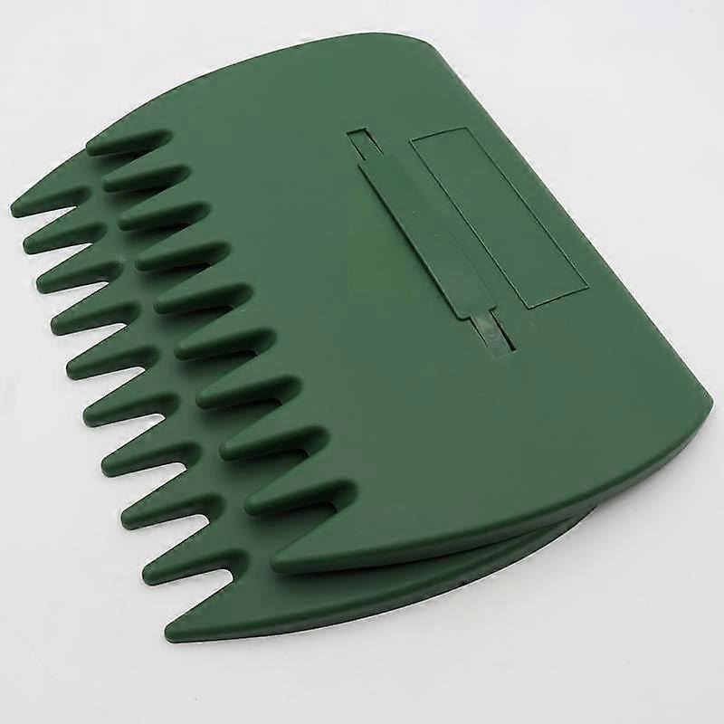 Leaf Rake Army Green 2Pack Wide Head Lightweight Garden Rake for Lawn and Yard Cleanup