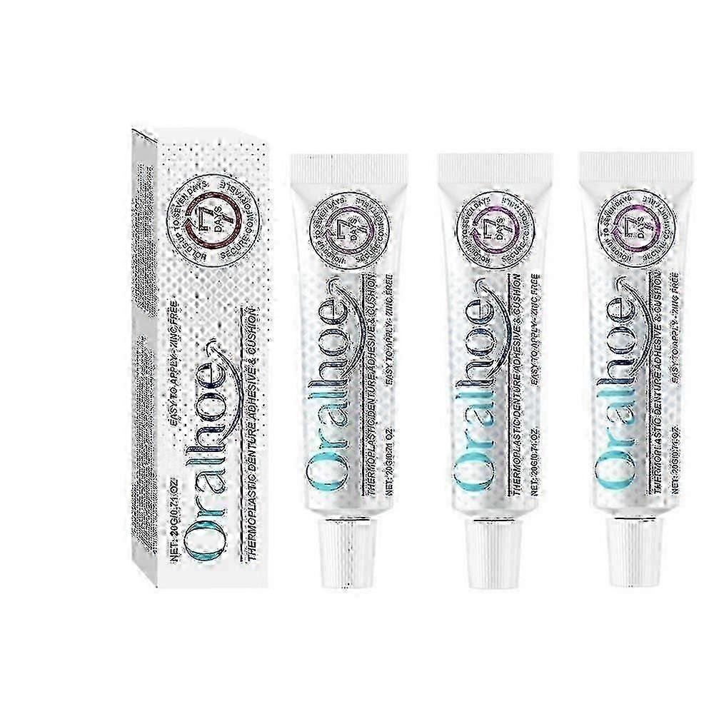 Secure Denture Adhesive with Cushion Grip