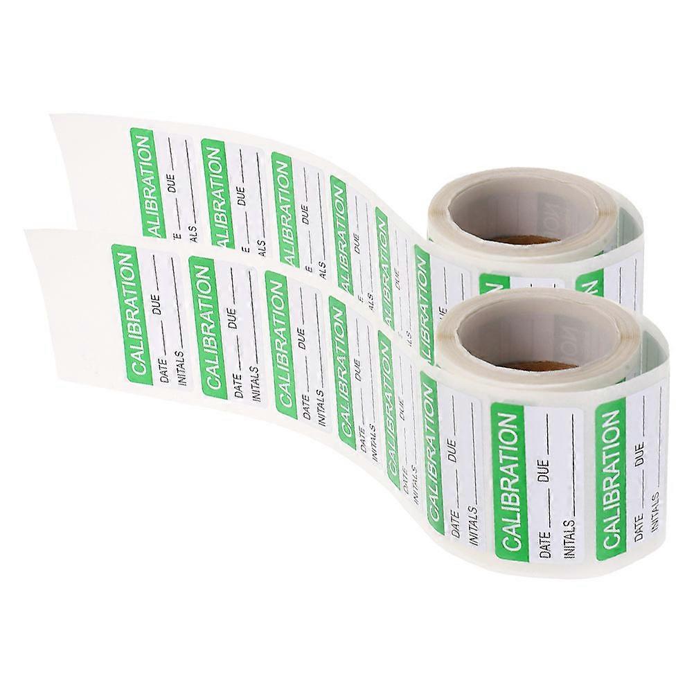 Quality Control Adhesive Labels Rectangular Shape Sleek Appearance For Warehousing 2 Rolls