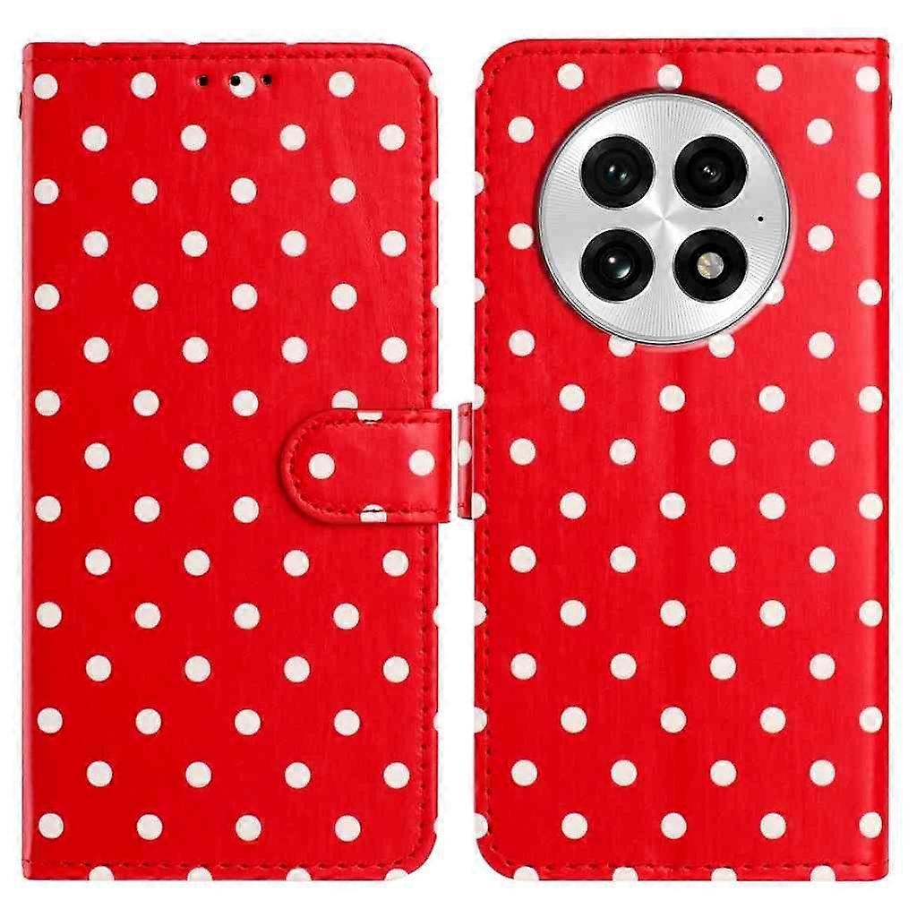 Small Dots Pattern Vegan Leather Phone Case